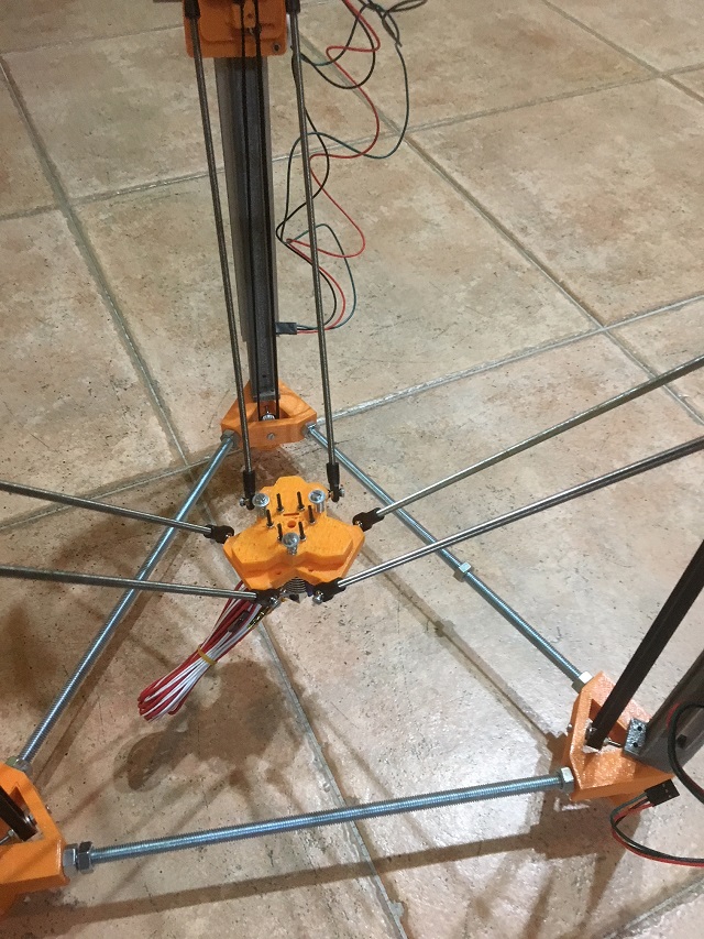 Head mounting a J-Head Extruder