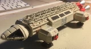 Space 1999 Eagle printed using PLA on a 3d Printer