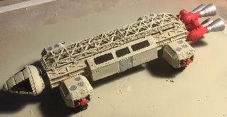 Space 1999 Eagle printed using PLA on a 3d Printer