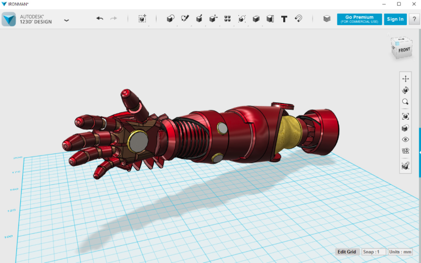 Autodesk 123 screenshoot