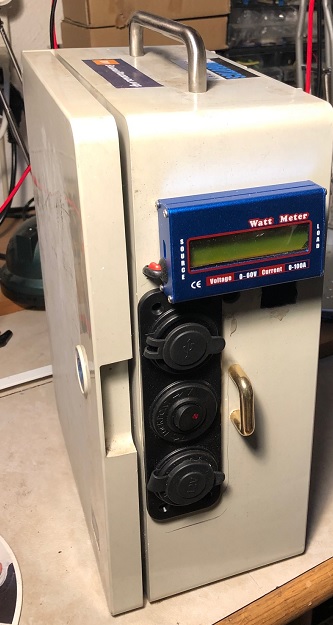 Another view of the front panel