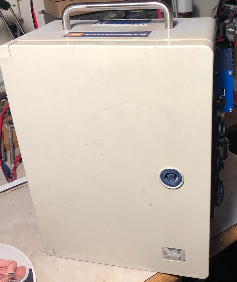View of the energy Box closed
