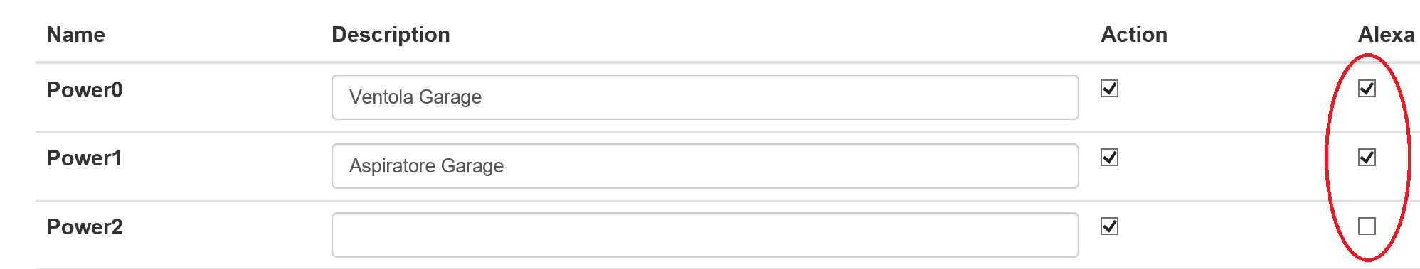 Devices cannot be associated with Alexa or not selecting or deselecting the following Checkbox