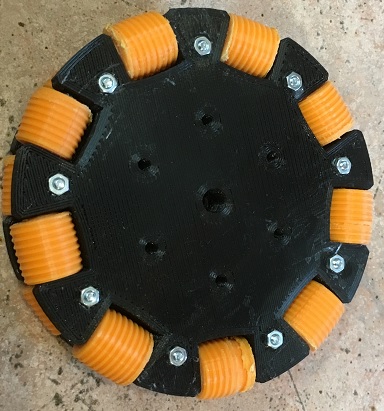 The multi directional wheel used to move ArduRobot