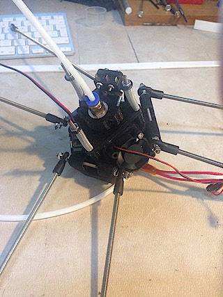 Print Head Left View