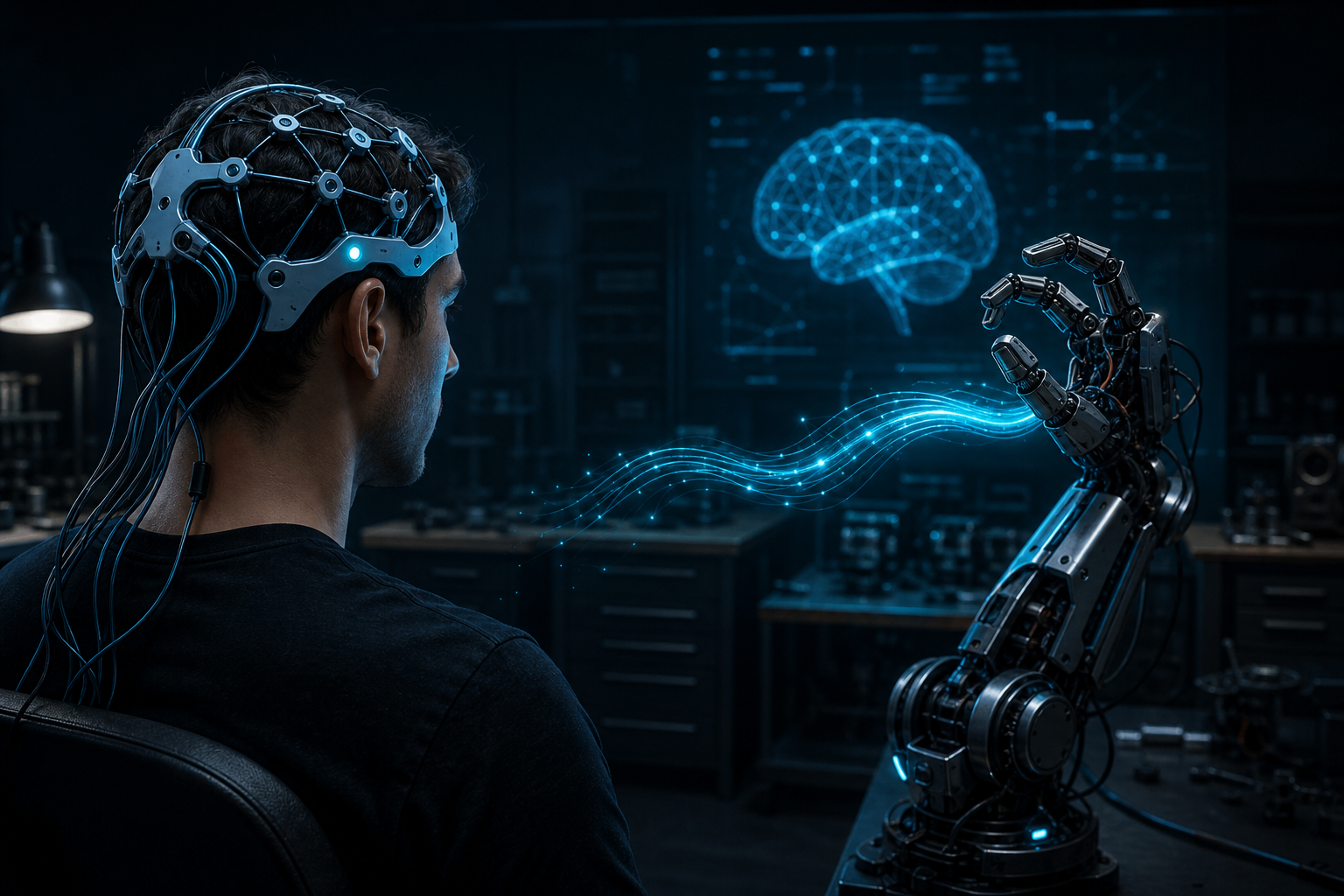 BCIs are moving from labs to consumer EEG and surgical implants. How brain-computer interfaces can control robots and Physical AI