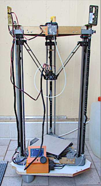 Delta Kossel Printerina - Full View