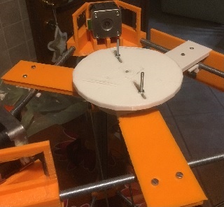 Top view of the printerina 3D Printer