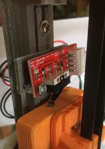 End Stop Frame for new Printerina v2.0 mini
